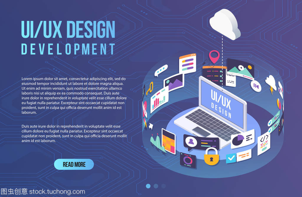 筆記本電腦接口開發(fā)與設(shè)計(jì)模板 從平面到交互的數(shù)字化進(jìn)程